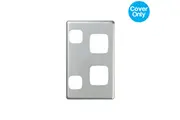 HPM Excel Vertical Double Powerpoint Matt Silver Metal Cover | XLV777PLMS
