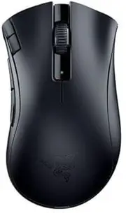 Razer DeathAdder V2 X Hyperspeed: Award-Winning Ergonomic Design - Ultra-Fast Hyperspeed Wireless - 235hr Battery Life - 7 Programmable Buttons - Gen 2 Mechanical Switches - 5G 14K DPI Optical Sensor