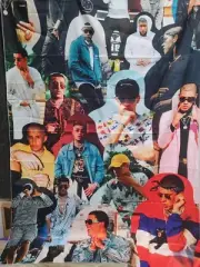 Bad Bunny 40 By 60 Tapestry