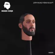 Head King HK004 Man Head Sculpture Carved For 1/6 Male 12" Action Figure Body