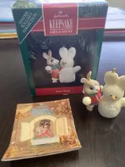 Hallmark Keepsake Christmas Ornaments - Snow Twins - 1991