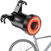 LED Cycling Lights - Brake Sensing Tail Lights - attery Powered Lamp, Outdoor Travel Gear for Daily Life, Biking
