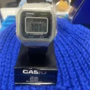 Casio Men's B650W Classic Digital Display Quartz Silver Watch