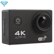170 Degree Wide Angle Wifi Action Camera with Waterproof Case - Supports 64gb Micro Sd