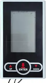 Elliptical Speedometer Analog - Monitor Speedometer with LCD Display,Heart Rate Tracker for Home Gym, Speed Calorie Distance Measurement