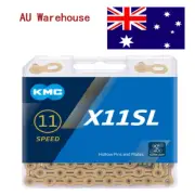 KMC X11SL 11 Speed 118L Bike Chain GOLD Stretch-Proof Bicycle For SRAM Shimano