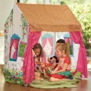 American Girl Play Tent 4ft Magic Theater House Cottage WellieWishers Open Box