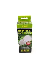 Exo Terra Reptile UVB 100 Tropical Terrarium Bulb 13 Watt