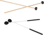 Yardwe 4Pcs Marimba Mallets Premium Xylophone Hammers with Smooth Surface for Percussion Instruments Durable Design for Enhanced Sound Quality for Beginners and Music Education