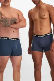 [Bonds] Bonds Men's Total Package Trunk in Harpoon Size: Medium, Viscose M Harpoon