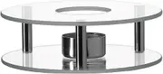 Leonardo Scaldino 025521 Teapot, Clear, Size: Diameter 6.1 x Height 2.2 inches (15.6 x 5.5 cm), Tea Warmer