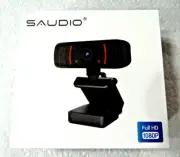 SAUDIO 1080P Webcam, Computer Camera, Webcam with Microphone NEW