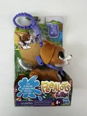 FurReal Peealots Lil' Wags Beagle Interactive Pet Toy, Walkable Dog & Leash NEW
