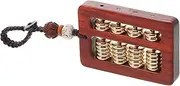 [LIFKOME] Sandalwood Abacus Keychain Key Holder Bag Charm Fashionable Accessory for Men Women