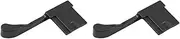 2X Metal Hot Shoe Cover Thumb Grip for X100F X100T X70 X-E3 X-A1 X-A2 X-A3 X-A5 X-M1 XA3 XE3 Black