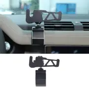 Dashboard Walkie-talkie Alloy Holder Mount Bracket for Land Rover Defender 20-23 (for: Land Rover)