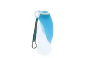 Petio Dog Portable Travel Water Drinking Bottle 500ml Blue Leaf