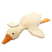 Giant White Goose Stuffed Animal - Cute, Soft Duck Pillow