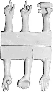 [Hornet] HANDS04 1/35 Handset (6 Types), Plastic Model Parts