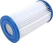 Yardwe Plastic Pool Filter Filter Elements Paper Core Easy to Clean