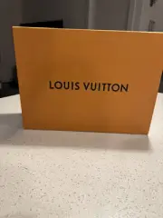 Authentic LOUIS VUITTON LV Gift Box Magnetic Large 14"x10"x5" Empty Box