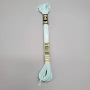 DMC Mouline 8.7yds Embroidery Floss Light Effects Pearlescent E747 Baby Blue