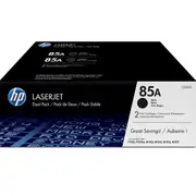 HP 85A Toner Cartridge Black Twin Pack CE285AD