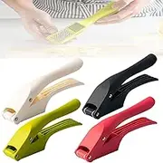 2 in 1 Garlic Press, 2025 New Garlic Mincer & Crusher, Garlic Crusher Mincer, with Innova Handle, Garlic Peeler Crusher Wide