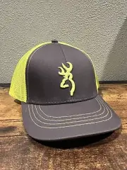 Browning High Visibility Hat Deer Hunting Shooting Embroidered Logo Cap- OSFA
