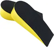 1 Pair Invisible Height Increase Insoles Half Elevator Insole Heel Foot Pads Heel Lift Shoe Inserts for Women Men 3.5cm