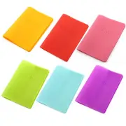 Outdoor Travel Silicone Water Resistant Passport Cover Protector Ticket Holder