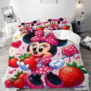c102 Mickey Duvet Cover Bedding Set Sewing Needlework Quilt Cover Pillow Case Multi-piece Set Room Decor Children's Gift ee102