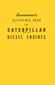 Caterpillar Servicemans Reference Book for Diesel Engines