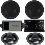 Rockford Fosgate HD14CVO-STG2 Harley-Davidson CVO 4-Speaker & Amplifier Kit