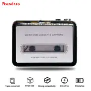 USB Cassette Capture Radio Player Portable USB Cassette Tape to MP3 Converter Ca