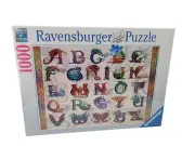Ravensburger DRAGON ALPHABET 1000pc Jigsaw Puzzle - Geek Gift - New