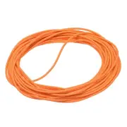 Natural Latex Rubber Tubing 1.6mm ID 3.2mm OD 33ft Orange Highly Elastic