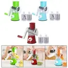 Manual Rotary Cheese Grater Mandoline Slicer for Chocolate Vegetables Nuts