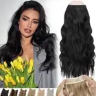 100% Real As Human Hair One Piece Hidden Invisible Wire In Extensions Nano Ring