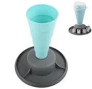 Foldable Piping Bag Holder, Removable Cake Icing Bag Rack, Washable Pastry Stand with Cake Nozzles Holder, Kitchen Gadget for Decorating Kit, Baking Accessories