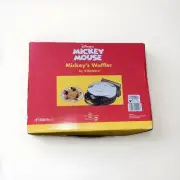 NEW VillaWare Mickey's Waffler Mickey Mouse Single Waffle Maker #5555-01 DISNEY