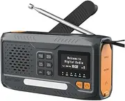 Outdoor Hand Crank Radio Bluetooth Radio/FM Bluetooth Radio with LED Flashlight/SOS
