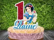 Snow White and the 7 Dwarfs Cake Topper