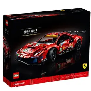 LEGO 樂高 科技系列 法拉利 488 GTE AF 科爾賽 #51 42125