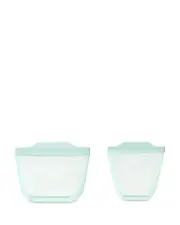Oxo Tot 2 Piece Silicone Cup & Snack Bag Set