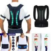 Posture Corrector Lumbar Brace Back Support Shoulder Brace Belt Pain Relief AU