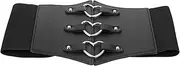 [VALICLUD] Retro Wide Waist Belt for Women Fashion Elastic Corset Belt Comfortable Fit for Shirts and Dresses Durable and Stylish Decorative Waistband