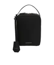 Givenchy Logo Hardware Double-Zip Pouch One size black