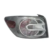 Superspares Left Tail Light for Mazda Cx 7 ER Black With Chrome 10/2009-01/2012