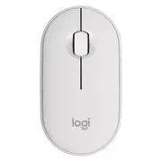 Logitech M350S Pebble Mouse 2 (Tonal White)